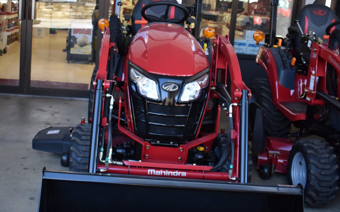Mahindra eMax 20S w/ Mower