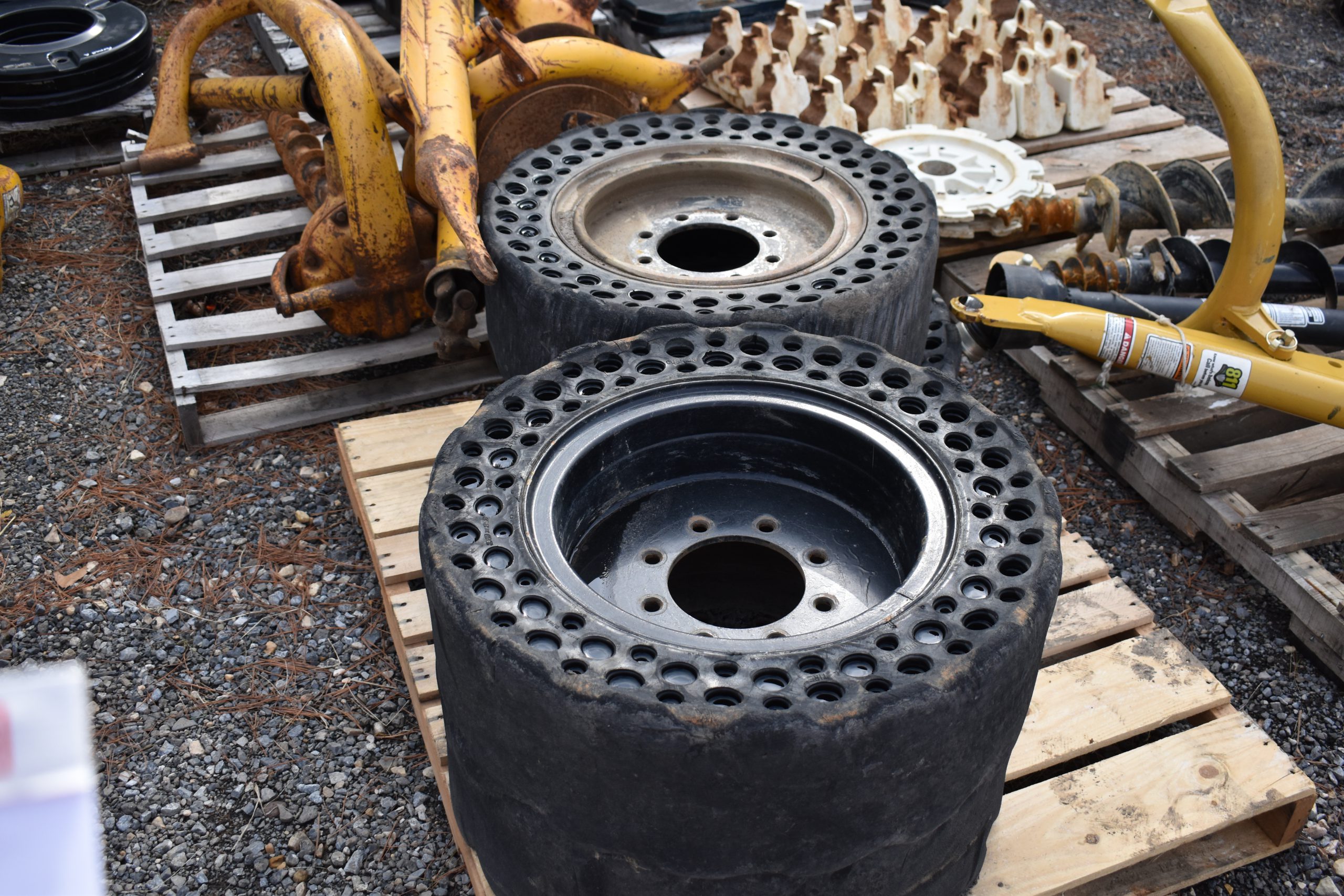 Solid Skid Steer Tires Image